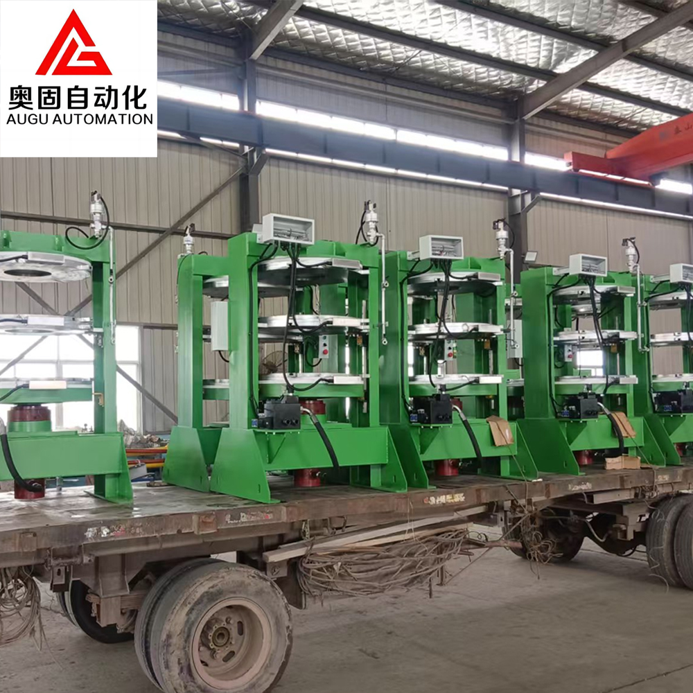 Augu Inner Tube Vulcanizer/Curing Press verzonden, waardoor klanten de productie uitbreiden!