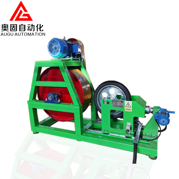 Kilometerstandtestmachine voor motorfietsbanden