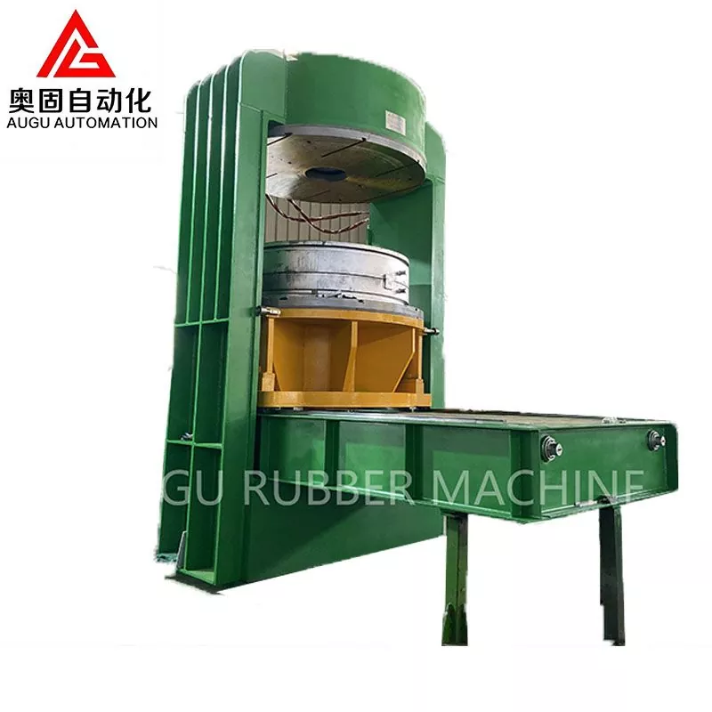 Solid Tire Blaas Curing Press Vulcaniseermachine
