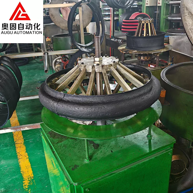 Bandenondersteuningsmachine